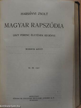 Magyar rapszódia I-IV.