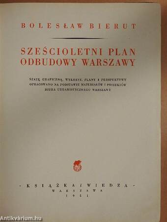 Szescioletni plan odbudowy Warszawy