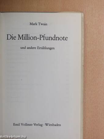 Die Million-Pfundnote