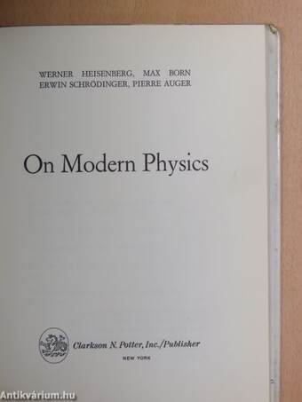 On Modern Physics