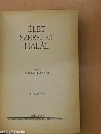 Élet, szeretet, halál