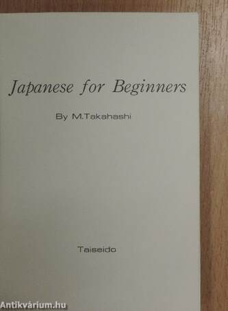 Japanese for Beginners