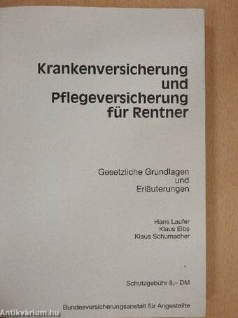 Krankenversicherung und Pflegeversicherung für Rentner