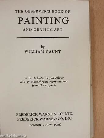 The Observer's Book of Painting and Graphic Art