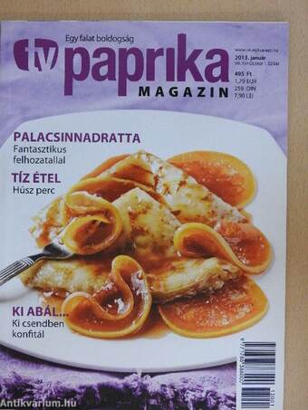 TV Paprika Magazin 2013. január-december