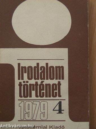 Irodalomtörténet 1979/4.
