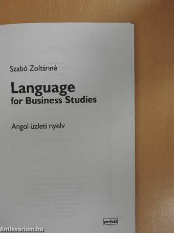 Language for Business Studies