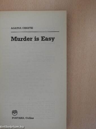 Murder is Easy