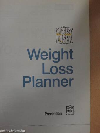 The Biggest Loser - Weight Loss Planner