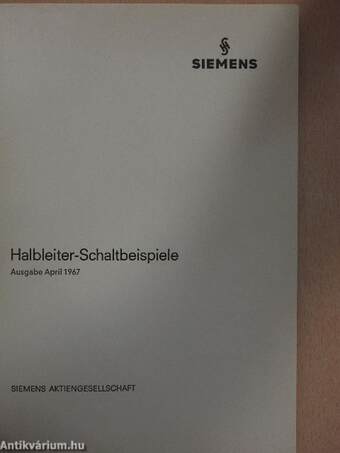 Halbleiter-Schaltbeispiele 1967