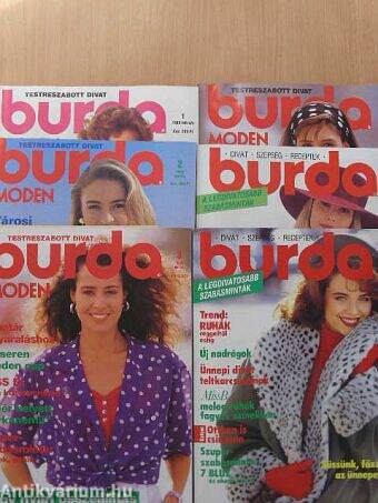 Burda 1989. január-december