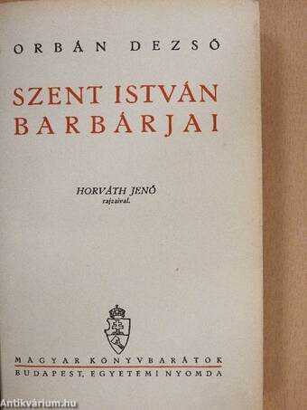 Szent István barbárjai