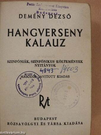 Hangverseny kalauz I-II.