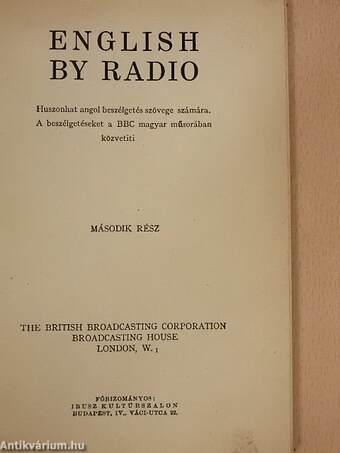 English by radio 2.