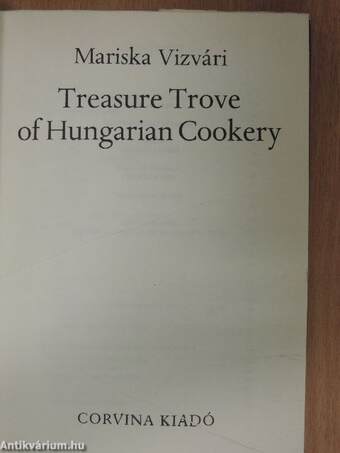 Treasure Trove of Hungarian Cookery