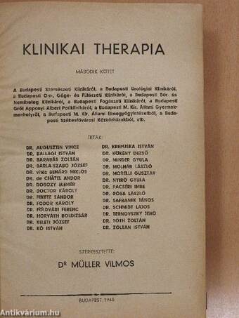 Klinikai therapia 2.