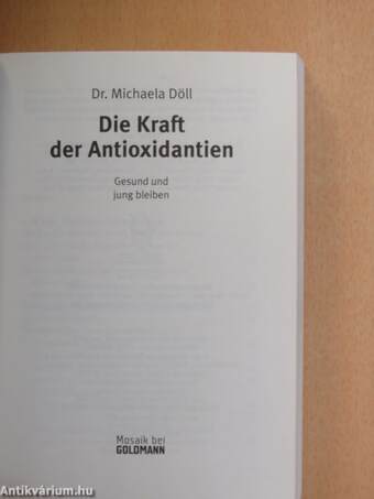 Die Kraft der Antioxidantien