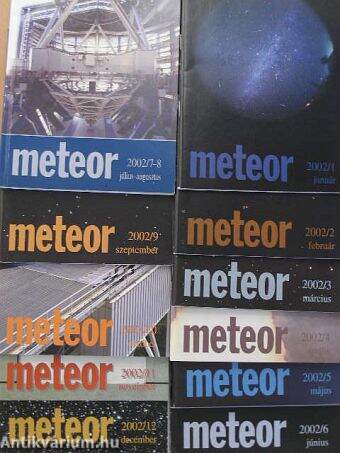 Meteor 2002. január-december