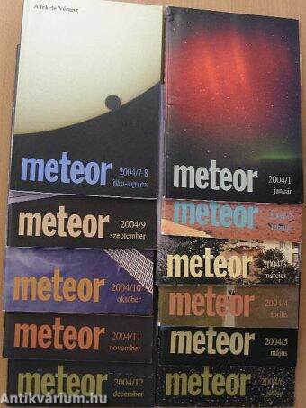 Meteor 2004. január-december