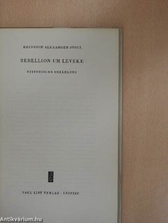 Rebellion um Leveke