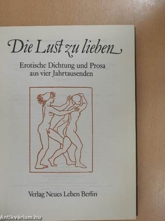 Die Lust zu lieben