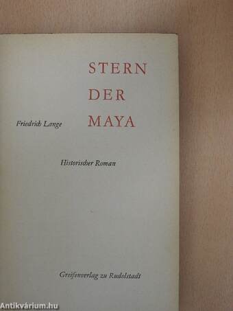 Stern der Maya