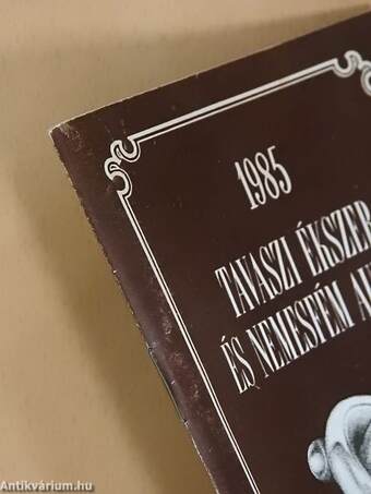 Tavaszi ékszer és nemesfém aukció 1985