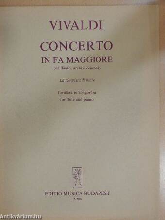 Concerto in fa Maggiore