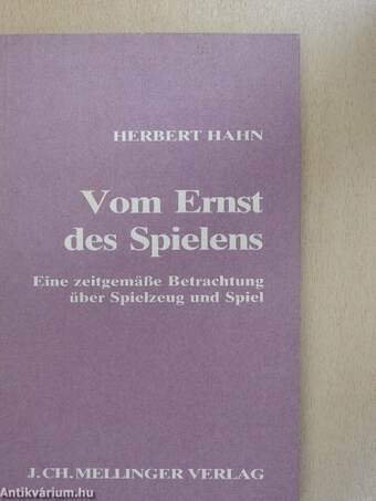 Vom Ernst des Spielens