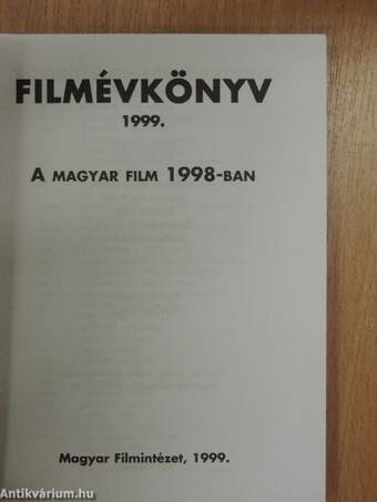 Filmévkönyv 1999