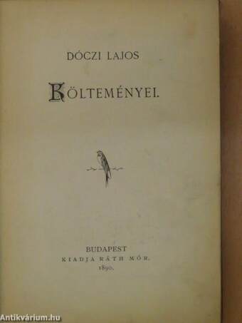 Dóczi Lajos költeményei