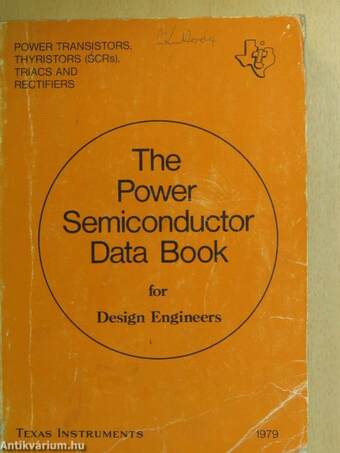 The Power Semiconductor Data Book for Design Engineers