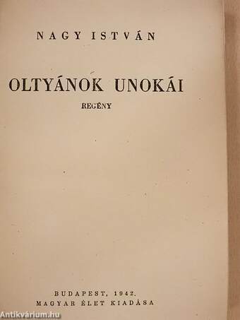 Oltyánok unokái