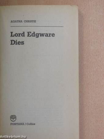 Lord Edgware Dies