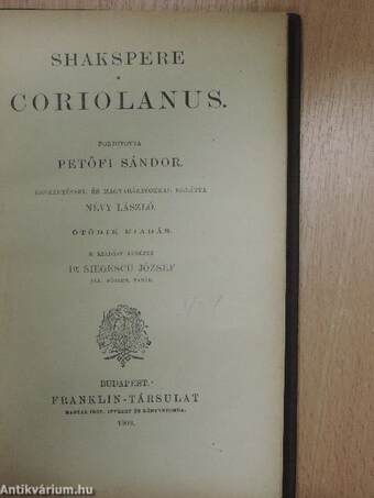 Coriolanus