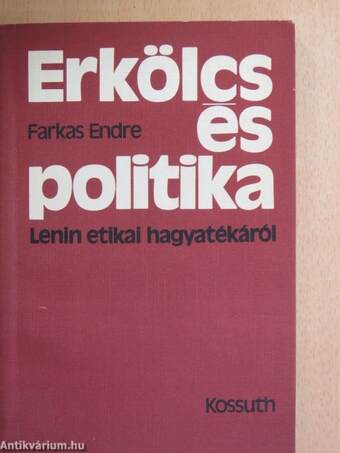 Erkölcs és politika