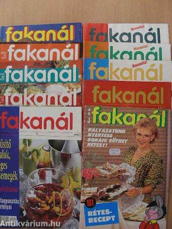 Fakanál 1990-2000. (vegyes számok) (10 db)