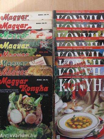 Magyar Konyha 1978-2001. (vegyes számok) (29 darab)