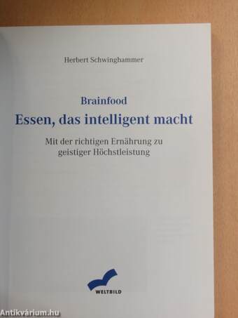 Essen, das intelligent macht