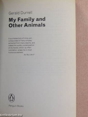 My Family and Other Animals