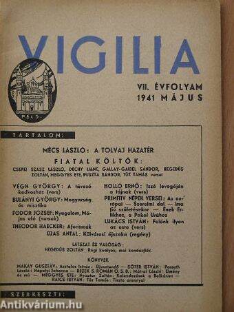 Vigilia 1941. május