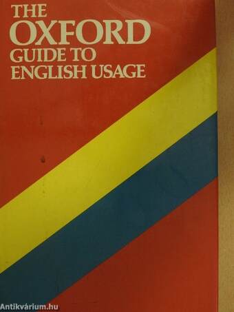 The Oxford Guide to English Usage