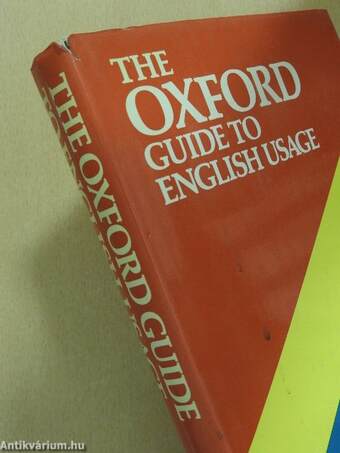 The Oxford Guide to English Usage