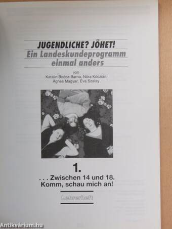 Jugendliche? Jöhet! Ein Landeskundeprogramm einmal anders 1.