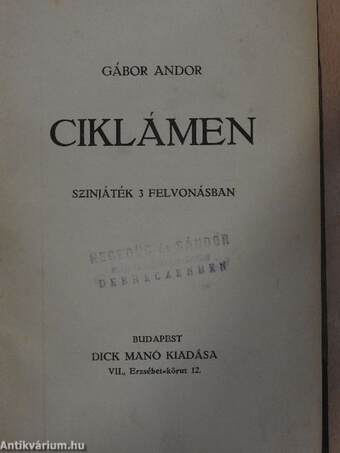 Ciklámen