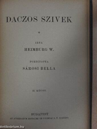 Daczos szivek I-II.