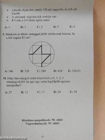 Irány a középiskola - Magyar nyelv és irodalom/Matematika 2002