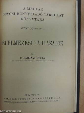 Elektrokardiographia/A szembetegségek physicotherapiája/Az állkapocssérülések gyógyítása/Élelmezési táblázatok