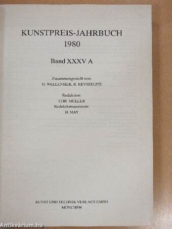 Kunstpreis-Jahrbuch 1980/A