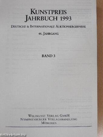 Kunstpreis Jahrbuch 1993/3.